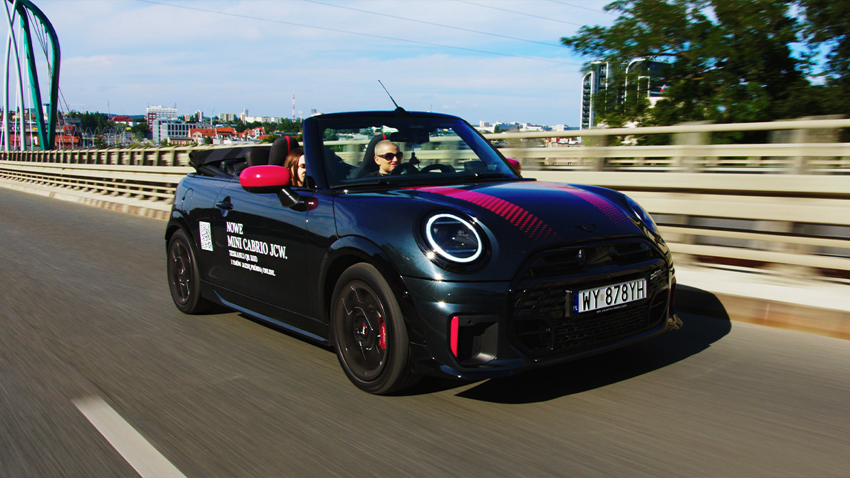 Film reklamowy samochodu MINI JOHN COOPER WORKS